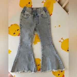 Altar'd State Toddler (Tulabee) Light Wash Denim bell bottoms